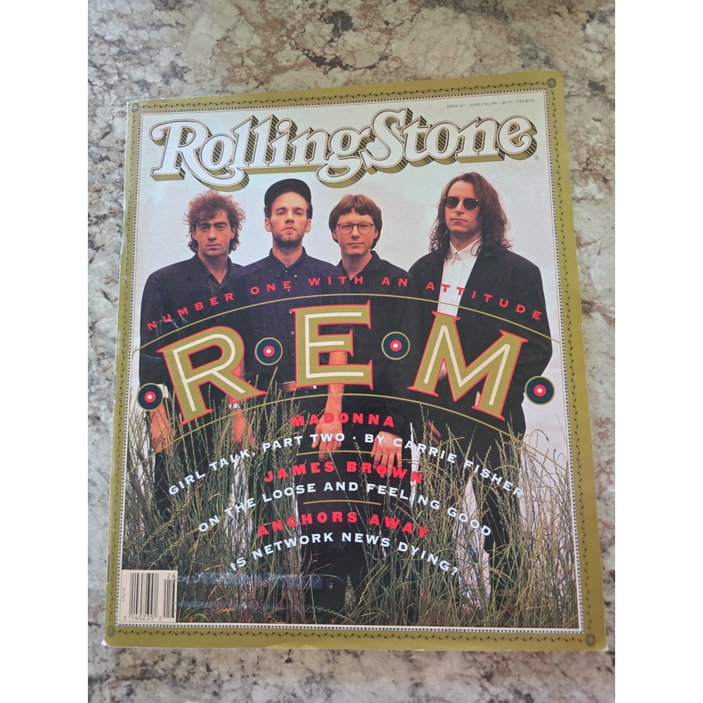 Rolling Stone Magazine Issue #607 R.E.M. Madonna June 27, 1991